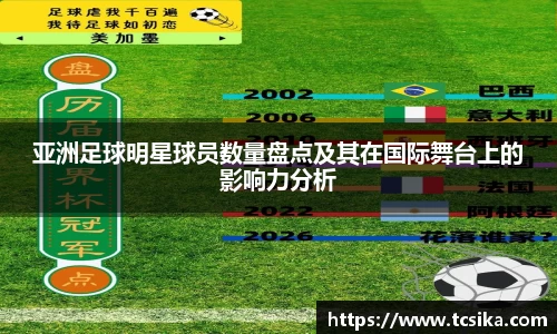 亚洲足球明星球员数量盘点及其在国际舞台上的影响力分析